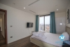 Two bedroom apartment with lake view for rent at HDI 55 Le Dai Hanh building
